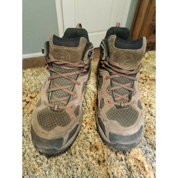 Irish Setter Work Men's Afton Hiker Boots Size 8 83410 Steel Toe Beige Nice! - Picture 3 of 12